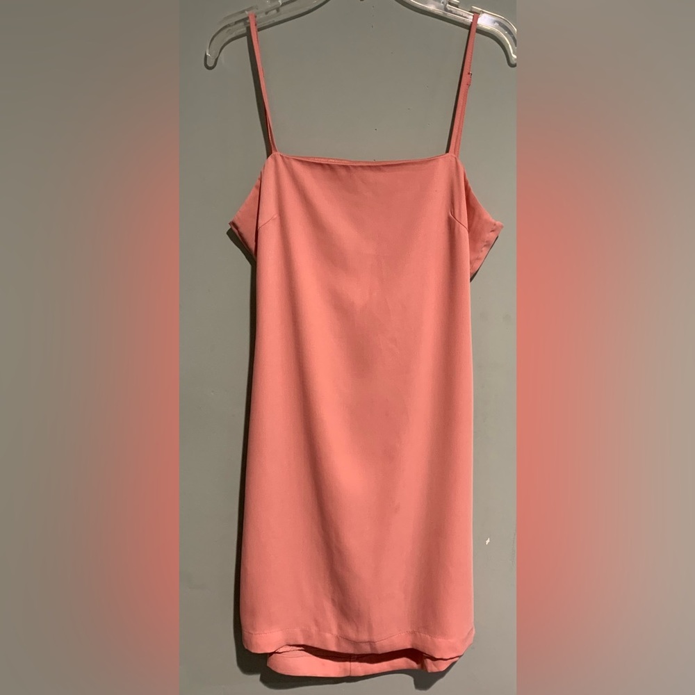 Lulus Toast to Life Coral Pink Mini Dress